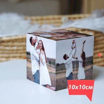 Фотокубик з 12 фото 10х10см
